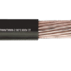 Cable Aislado No 2 AWG Cobre THHN Color Negro Metro
