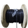 Cable Aislado No 4 AWG Cobre THHN Color Negro Metro
