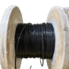 Cable Aislado No 6 AWG Cobre THHN Color Negro Metro