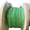 Cable Aislado No 8 AWG Cobre THHN Verde Metro